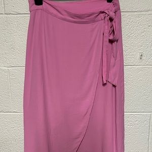 Pink American eagle wrap skirt